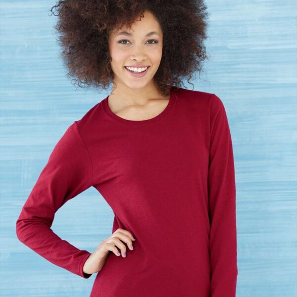 Women’s Heavy Cotton™ Long Sleeve T-Shirt Thumbnail